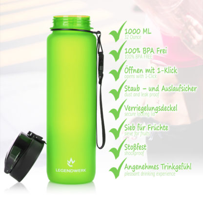 Trinkflasche LegendBottle BPA-Frei