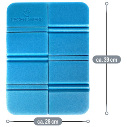 faltbares mini sitzkissen